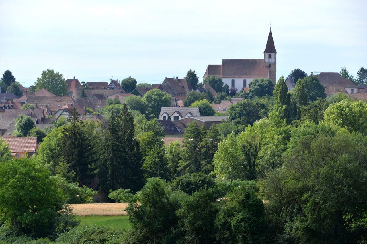 Gite Aux Deux Clochers Zimmersheim Zewnętrze zdjęcie